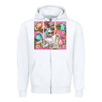 White Easter Bunny And Egg With Leopard Pattern Tumbler Zipper Hoodie - BundleAndBundleShop