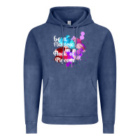 Vintage Denim Be a Flamingo in a Flock of Pigeons Vintage Hoodie - Bettercallsaul