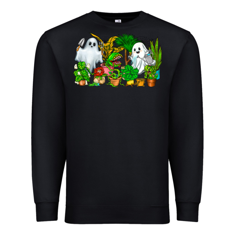 Spooky Plants Premium Sweatshirt by CowhideDigitalArt | Teevron