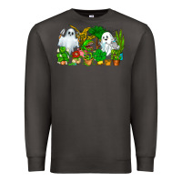 Smoke Spooky Plants Premium Sweatshirt - CowhideDigitalArt