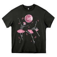Skeleton Ballerina Heavy Core Tee | Teevron