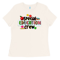 Bone special education crew Ladies Tee - NancyCooperArtShop