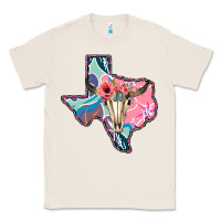 Natural Texas Boho Bull Skull Classic Tee - Bettercallsaul