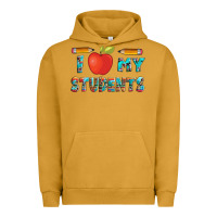 Pigment Peanut Butter i love my students with pen and Urban Hoodie - Artiststas