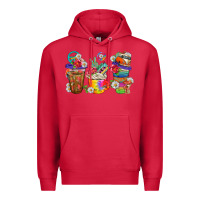 Cardinal hippie coffee cups bbs Premium Hoodie - BundleAndBundleShop