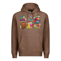 Chestnut hippie coffee cups bbs Premium Hoodie - BundleAndBundleShop