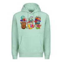 Seafoam hippie coffee cups bbs Premium Hoodie - BundleAndBundleShop