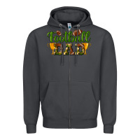 Smoke Football Dad Zipper Hoodie - BundleAndBundleShop
