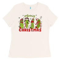 Bone Pickle Merry Christmas Ladies Tee - MaliasSmallBusiness