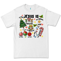 White religious christmas Premium Tee - MaliasSmallBusiness