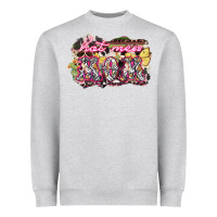 Heather Grey Hot mess mom mother's day Heavyweight Sweatshirt - HowdyJamesFarm