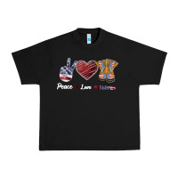 Black Peace Love Veteran Urban Heavy Tee - Bettercallsaul
