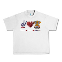Lunar Rock Peace Love Veteran Urban Heavy Tee - Bettercallsaul