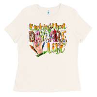 Bone rockin that daycare life Ladies Tee - NancyCooperArtShop