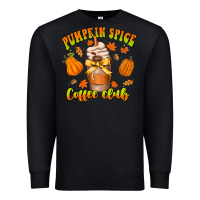 Black pumpkin spice coffee club Premium Sweatshirt - CowhideDigitalArt