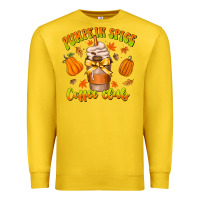 Lemon pumpkin spice coffee club Premium Sweatshirt - CowhideDigitalArt