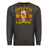 Smoke pumpkin spice coffee club Premium Sweatshirt - CowhideDigitalArt
