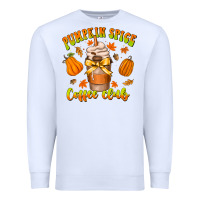 White pumpkin spice coffee club Premium Sweatshirt - CowhideDigitalArt