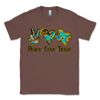 Chestnut Peace Love Texas Classic Tee - Bettercallsaul