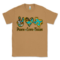 Toasted Coconut Peace Love Texas Classic Tee - Bettercallsaul