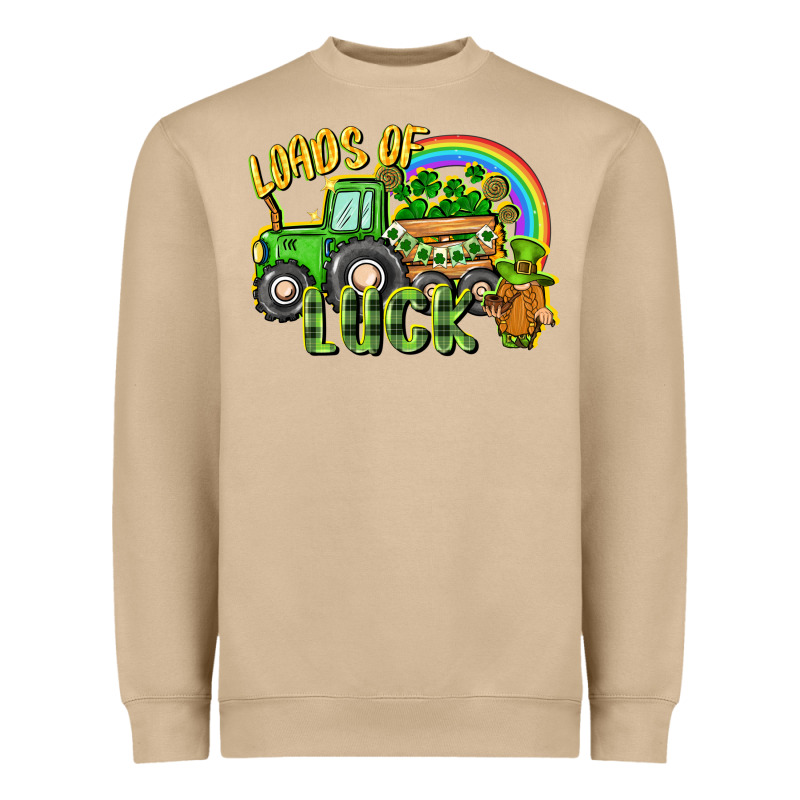 Loads Of Luck Tractor Heavyweight Sweatshirt by CowGirlArtShop | Teevron