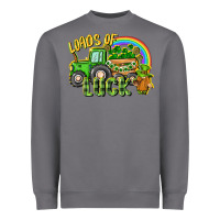 Storm Loads of luck tractor Heavyweight Sweatshirt - CowGirlArtShop