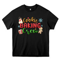 Black cookie baking crew Heavy Core Tee - MaliasSmallBusiness