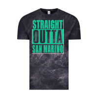 Cloud Black Straight Outta San Marino Vintage Tee - Bettercallsaul