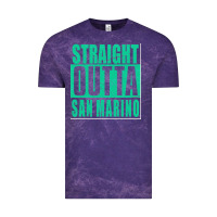 Cloud Purple Straight Outta San Marino Vintage Tee - Bettercallsaul