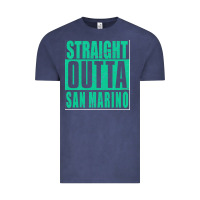 Vintage Denim Straight Outta San Marino Vintage Tee - Bettercallsaul