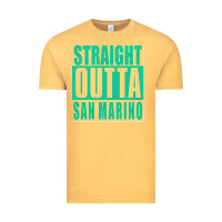 Vintage Mustard Straight Outta San Marino Vintage Tee - Bettercallsaul