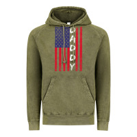 Vintage Olive Daddy American Flag Vintage Hoodie - Bettercallsaul