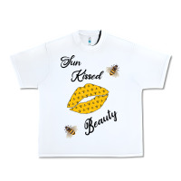 White Sun Kissed Beauty Urban Heavy Tee - Bettercallsaul