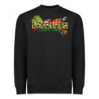 Black Luckiest lunch lady St. Patrick's Day Heavyweight Sweatshirt - CowGirlArtShop