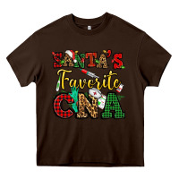 Chocolate Brown santas favorite cna christmas Heavy Core Tee - NancyCooperArtShop