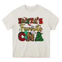 Cream santas favorite cna christmas Heavy Core Tee - NancyCooperArtShop
