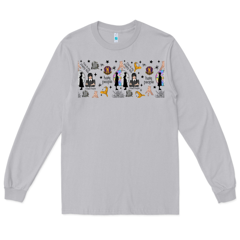 Gothic Girl And Colorful Girl Long Sleeve Tee by TumblerDesignByShophia | Teevron