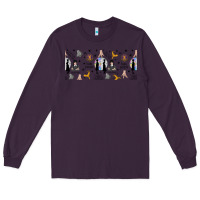 Plum gothic girl and colorful girl Long Sleeve Tee - TumblerDesignByShophia