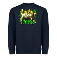 St. Patrick's Day Cow Heavyweight Sweatshirt | Teevron