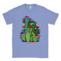 Colony Blue Western Serape Cactus Classic Tee - Bettercallsaul