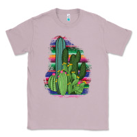 Lilac Western Serape Cactus Classic Tee - Bettercallsaul