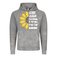 Cloud Rock Rise Above The Storm You Will F and The Sunshine Vintage Hoodie - Bettercallsaul