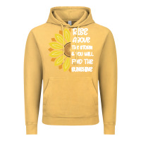 Vintage Mustard Rise Above The Storm You Will F and The Sunshine Vintage Hoodie - Bettercallsaul