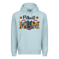 Blue Mist western pitbull mom Premium Hoodie - RanaPortraitStore