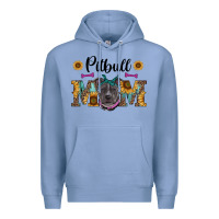 Colony Blue western pitbull mom Premium Hoodie - RanaPortraitStore