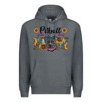 Rock western pitbull mom Premium Hoodie - RanaPortraitStore