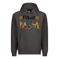 Smoke western pitbull mom Premium Hoodie - RanaPortraitStore