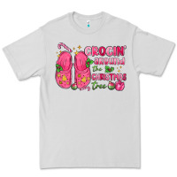 Dove Grey crocin' around the christmas tree Premium Tee - MaliasSmallBusiness