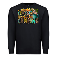 Black Weekends Coffee And Camping Premium Sweatshirt - CowhideDigitalArt