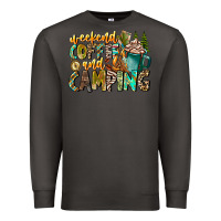 Smoke Weekends Coffee And Camping Premium Sweatshirt - CowhideDigitalArt